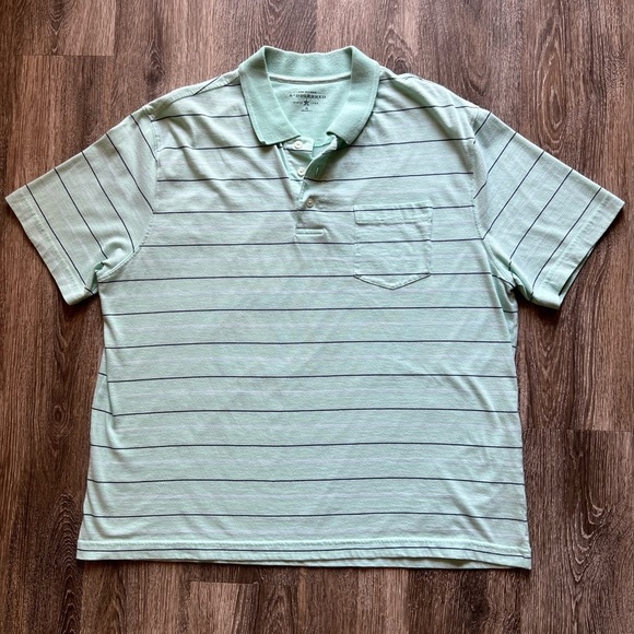 Lot of 5 Men's polo collared s/s shirts, XL / 4 Saddlebred and 1 Chaps - Picture 6 of 11